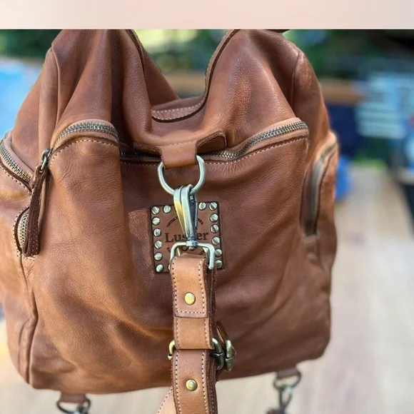 Lusher Tan Hobo Bag - Picture 4 of 7